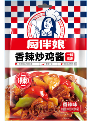 厨伴娘160g香辣炒鸡酱