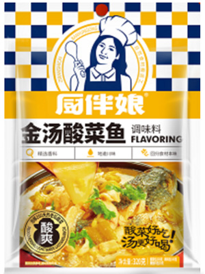 厨伴娘320g金汤酸菜鱼